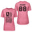 Football Grandma Vertical Flag With Football Player Name on a Unisex T-Shirt with a Black Graphic