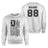 Football Grandma Vertical Flag With Football Player Name on a Sweatshirt with a Black Graphic