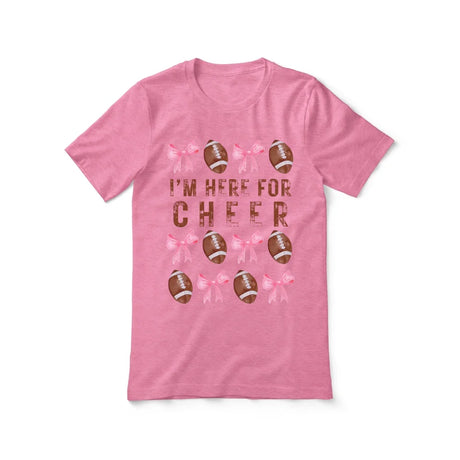 I'm Here for Cheer on a Unisex T-Shirt