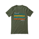 Personalized Football Football Football Shirt With Mascot and Football Player Name on a Unisex T-Shirt