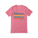 Personalized Football Football Football Shirt With Mascot and Football Player Name on a Unisex T-Shirt