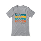 Personalized Soccer Soccer Soccer Shirt With Mascot and Soccer Player Name on a Unisex T-Shirt