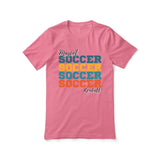 Personalized Soccer Soccer Soccer Shirt With Mascot and Soccer Player Name on a Unisex T-Shirt