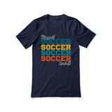 Personalized Soccer Soccer Soccer Shirt With Mascot and Soccer Player Name on a Unisex T-Shirt