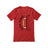 Personalized Football Shirt With Team and Football Player Name on a Unisex T-Shirt