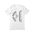 Personalized Lacrosse Shirt With Team and Lacrosse Player Name on a Unisex T-Shirt