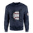 Personalized Baseball on a Sweatshirt With Team and Baseball Player Name on a Sweatshirt