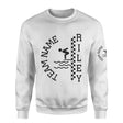 Personalized Diving on a Sweatshirt With Team and Diver Name on a Sweatshirt