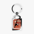 Custom Hurdler Photo Key Ring