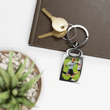 Custom Soccer Player Photo Key Ring