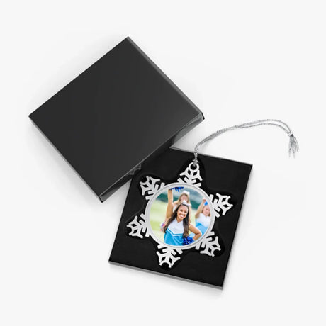 Custom Cheerleader Photo Ornament