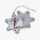 Custom Javelin Thrower Photo Ornament