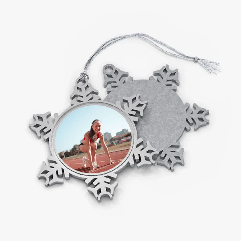 Custom Sprinter Photo Ornament