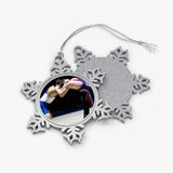 Custom Wrestler Photo Ornament