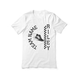 Personalized Pole Vault Shirt With Team and Pole Vaulter Name on a Unisex T-Shirt