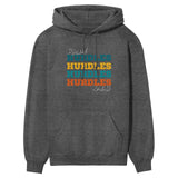 Personalized Hurdles Hurdles Hurdles on a Hoodie With Mascot and Hurdler Name on a Hoodie