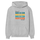 Personalized Soccer Soccer Soccer on a Hoodie With Mascot and Soccer Player Name on a Hoodie