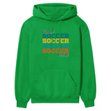 Personalized Soccer Soccer Soccer on a Hoodie With Mascot and Soccer Player Name on a Hoodie