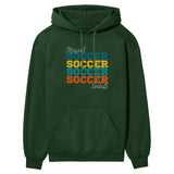 Personalized Soccer Soccer Soccer on a Hoodie With Mascot and Soccer Player Name on a Hoodie