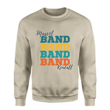 Personalized Band Band Band on a Sweatshirt With Mascot and Musician Name on a Sweatshirt