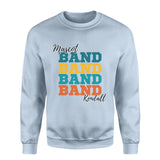 Personalized Band Band Band on a Sweatshirt With Mascot and Musician Name on a Sweatshirt