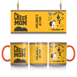 Personalized Cheer Mom Mug