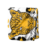 Personalized Cheer Jaguar Fleece Sherpa Blanket