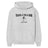 Hurdles Mom with Hurdler Icon and Hurdler Name on a Hoodie with a Black Graphic