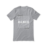 Custom Dance Shirt With Mascot and Dancer Name on a Unisex T-Shirt