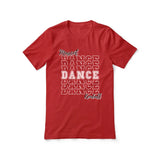 Custom Dance Shirt With Mascot and Dancer Name on a Unisex T-Shirt