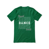 Custom Dance Shirt With Mascot and Dancer Name on a Unisex T-Shirt