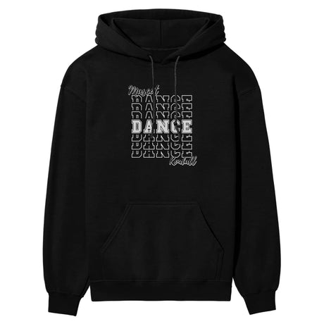 Custom Dance on a Sweatshirt With Mascot and Dancer Name on a Hoodie