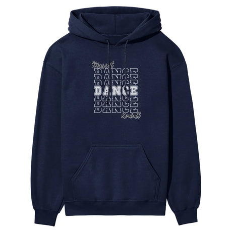 Custom Dance on a Sweatshirt With Mascot and Dancer Name on a Hoodie