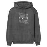 Custom Diving on a Sweatshirt With Mascot and Diver Name on a Hoodie