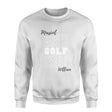 Custom Golf on a Sweatshirt With Mascot and Golfer Name on a Sweatshirt