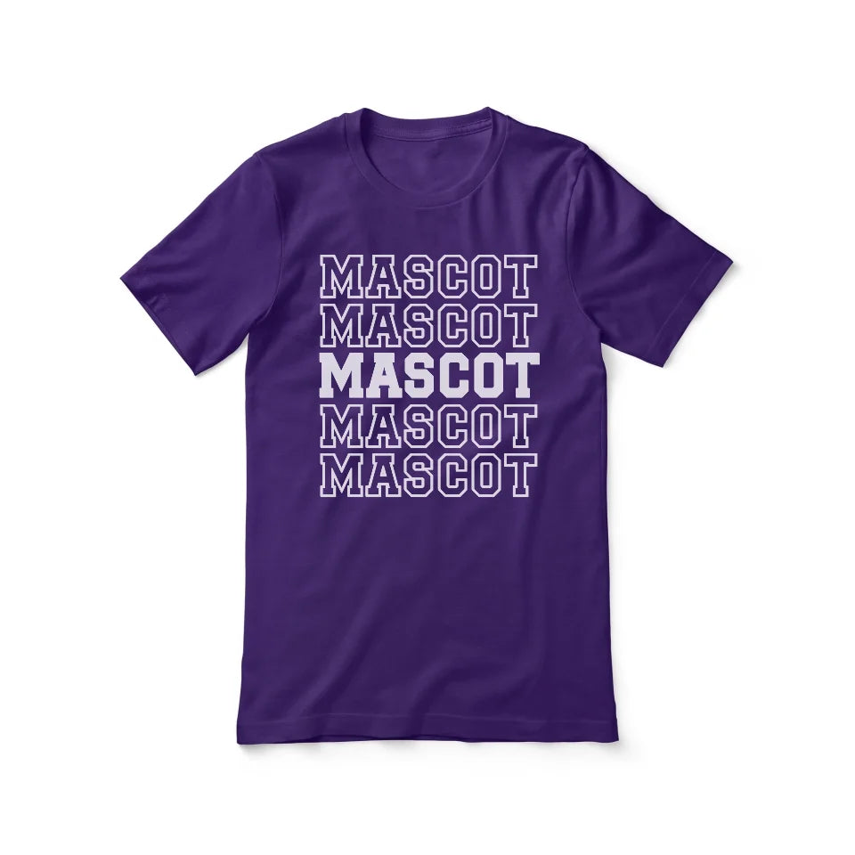 Custom Shirt With Mascot Name on a Unisex T-Shirt