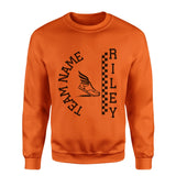 Personalized Cross Country on a Sweatshirt With Team and Cross Country Runner Name on a Sweatshirt