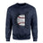 Personalized Baseball on a Sweatshirt With Team and Baseball Player Name on a Sweatshirt