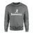 Basic Baseball with Baseball Player Icon on a Sweatshirt with a White Graphic