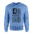 Soccer Grandma Vertical Flag on a Sweatshirt with a Black Graphic