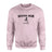 Soccer Mom with Soccer Player Icon and Soccer Player Name on a Sweatshirt with a Black Graphic