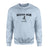 Soccer Mom with Soccer Player Icon and Soccer Player Name on a Sweatshirt with a Black Graphic