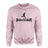 Basic Soccer with Soccer Player Icon on a Sweatshirt with a Black Graphic