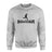 Basic Soccer with Soccer Player Icon on a Sweatshirt with a Black Graphic