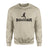 Basic Soccer with Soccer Player Icon on a Sweatshirt with a Black Graphic