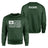 Martial Arts Grandma Horizontal Flag With Martial Artist Name on a Sweatshirt with a White Graphic