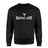 Basic Martial Arts with Martial Artist Icon on a Sweatshirt with a White Graphic