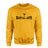 Basic Martial Arts with Martial Artist Icon on a Sweatshirt with a Black Graphic