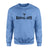 Basic Martial Arts with Martial Artist Icon on a Sweatshirt with a Black Graphic