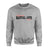 Custom Martial Arts Mascot and Martial Artist Name on a Sweatshirt with a Black Graphic
